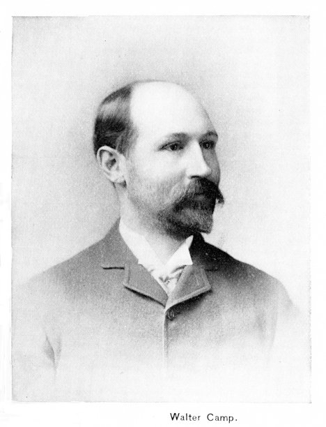 沃尔特昌西营地照片肖像，美国足球之父，19世纪体育史图片下载