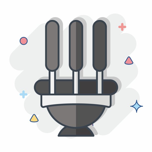 图标香。与印度有关的符号。漫画风格。简单的设计可编辑。简单的说明图片下载