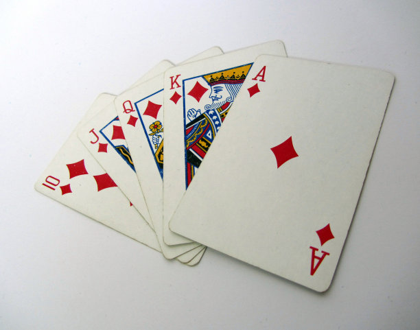 扑克皇家同花顺图片下载