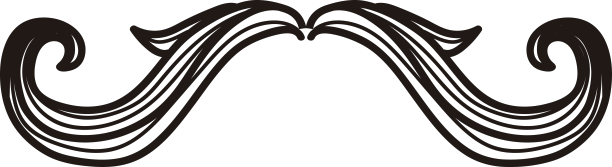 手绘的潮人胡子图片下载