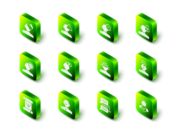 集寻找问题在心理学，解决方案，封闭的个性，人类带问号，心理学，脑震荡，头痛，在线心理咨询和眼泪哭眼图标。向量图片下载