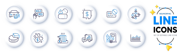 钱图卡和线图的线条图标图片下载