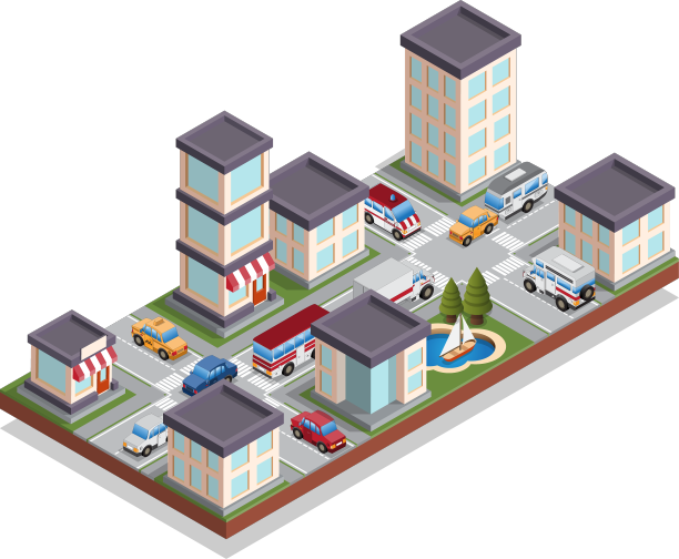 城市街道图片下载