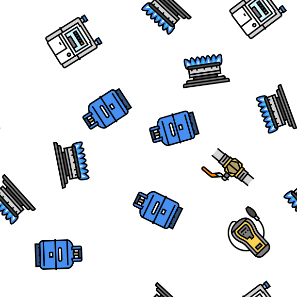 燃气服务能源动力燃料无缝衔接图片下载