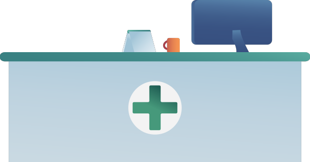 医院前台图片下载