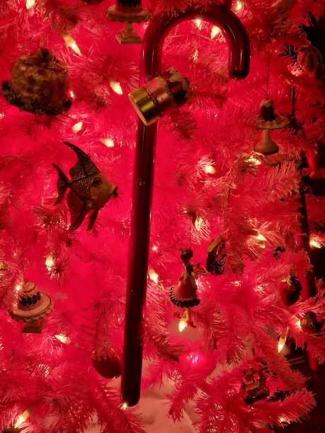 圣诞节的背景。红色圣诞装饰品图片下载