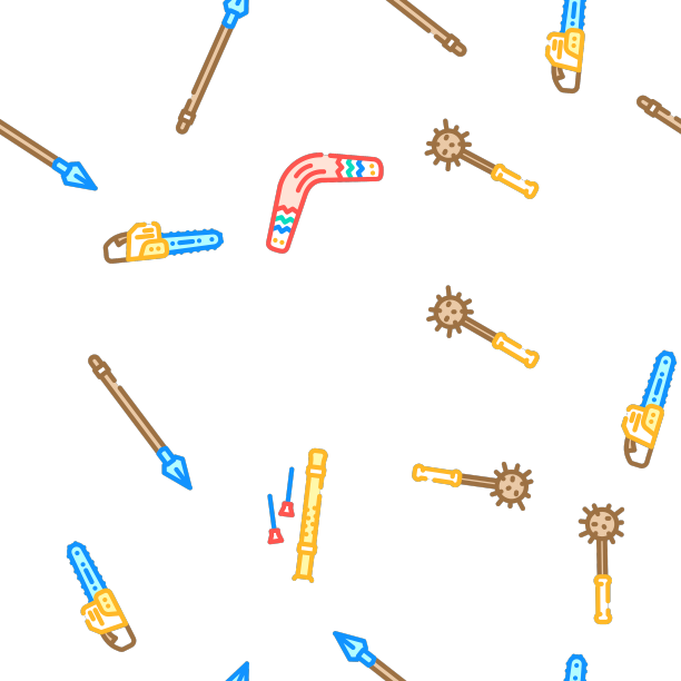 武器战枪军用无缝模式图片下载