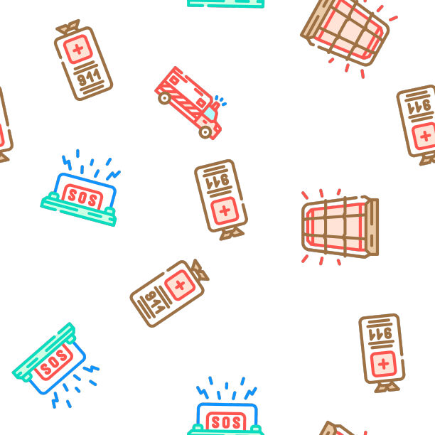 警报警告错误危险无缝模式图片下载