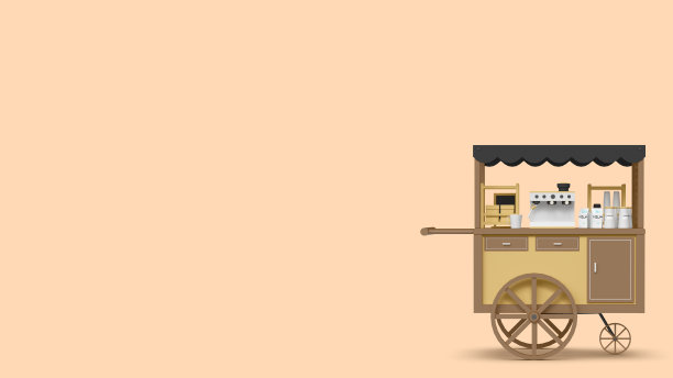 咖啡供应商背景。图片下载