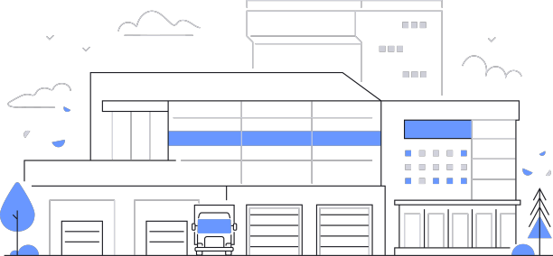 仓库空间-现代线条设计风格图片下载