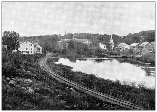 马萨诸塞州汉普顿县的古董照片:桑代克图片下载