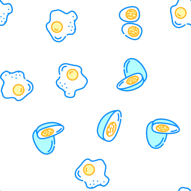 蛋类食品健康新鲜无缝格局图片下载