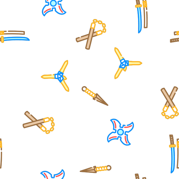 武器战枪军用无缝模式图片下载