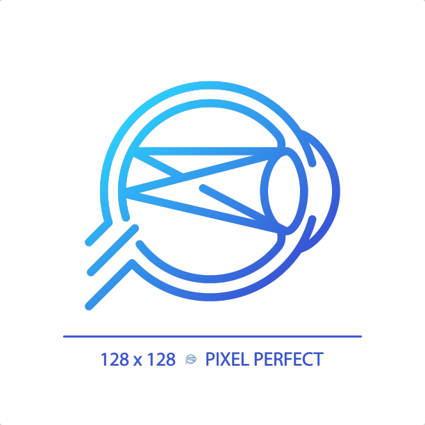 2d简单细线性梯度散光图标图片下载