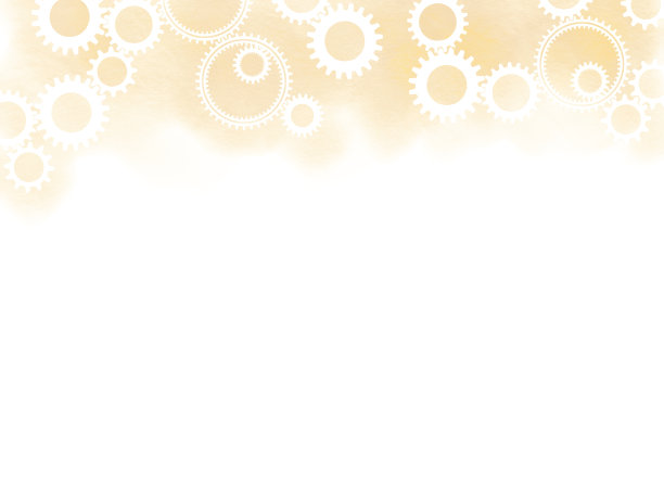 齿轮壁纸在明亮的颜色与水彩画。图片下载