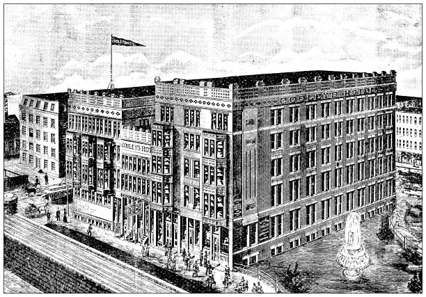 汉普顿县，马萨诸塞州的古董图像:库利酒店，斯普林菲尔德图片下载