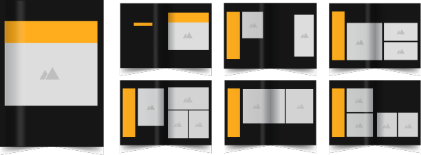作品集模板极简摄影设计图片下载