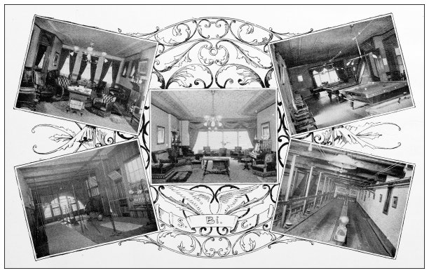 汉普顿县的古董图片，马萨诸塞州:斯普林菲尔德自行车俱乐部图片下载