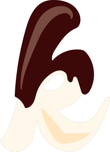 K字母巧克力平图片下载