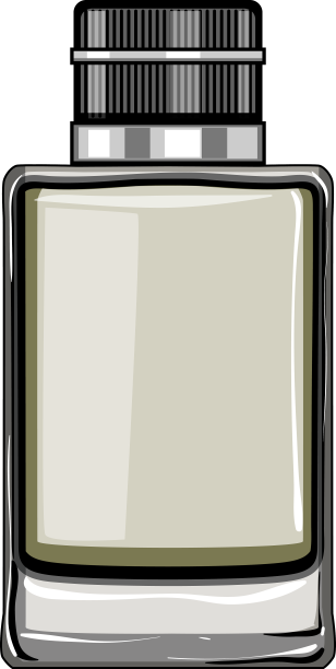 男士卡通香水瓶图片下载