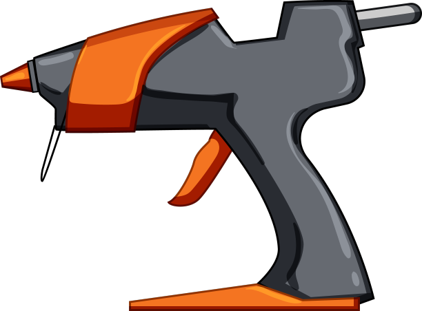 电动胶枪卡通图片下载