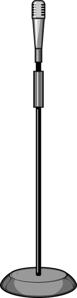 语音麦克风支架卡通图片下载