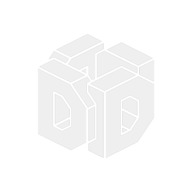 黑色背景上的3d字母d图片下载