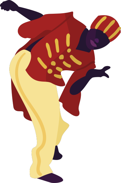 宽扎节人物舞蹈男图片下载