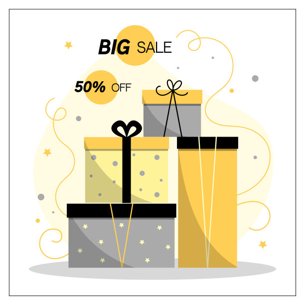 特价，折扣，礼盒图片下载