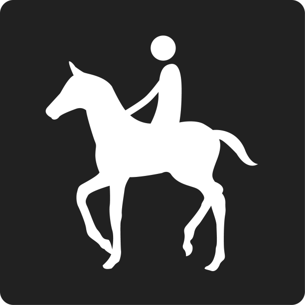 马背骑方形图标图片下载