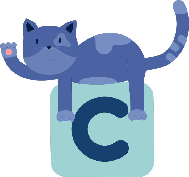 字母c cat字母表图片下载
