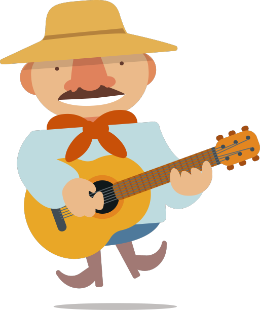 男人的吉他手图片下载