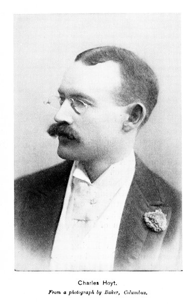 查尔斯·黑尔·霍伊特肖像照，美国剧作家、记者和幽默家，19世纪文学图片下载