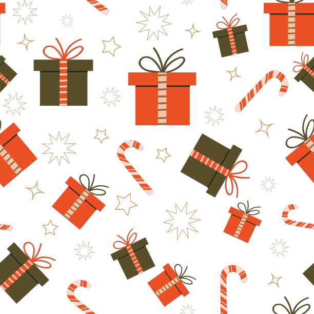 节日呈现重复模式图片下载