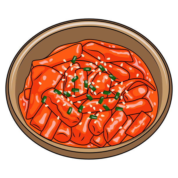 手绘韩式食品设计图片图片下载