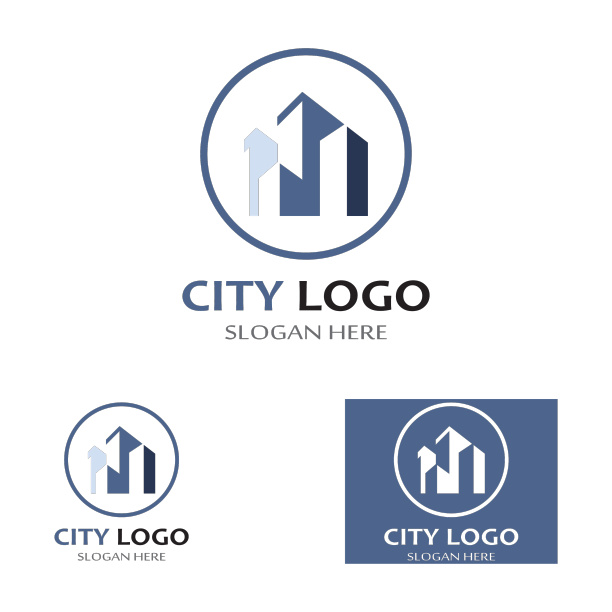 城市天际线城市轮廓现代城市和图片下载