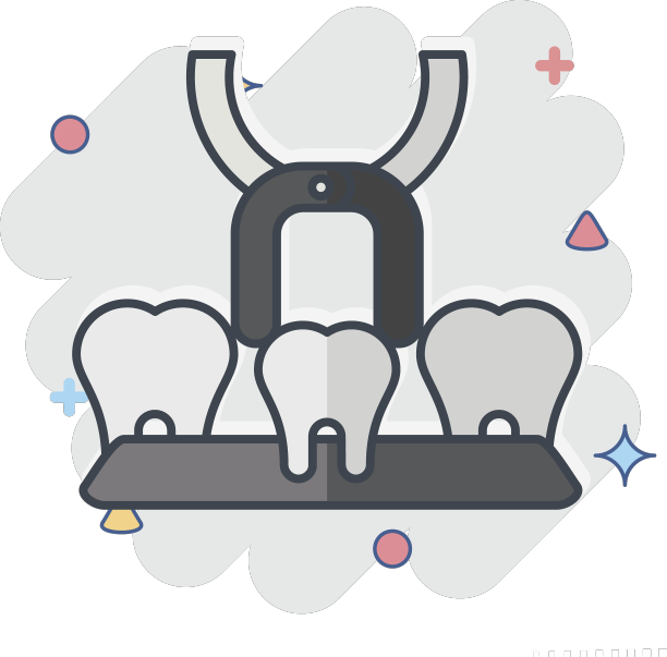 图标牙齿额外与牙医符号漫画相关图片下载