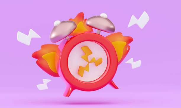 3d最后一小时的时间秒表-现在的时间是飞行闹钟作为结束时间的隐喻图片下载