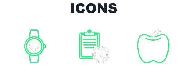 设定线苹果智能手表和运动训练图片下载