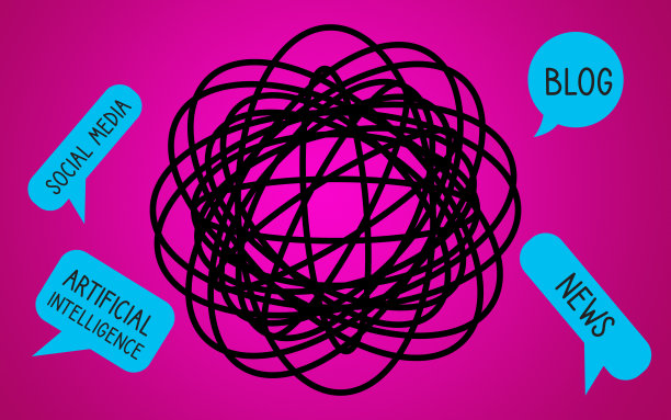 新技术和社会媒体问题。图片下载