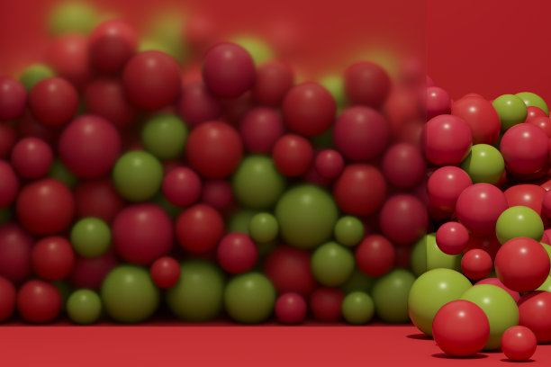 玻璃框架后面的圣诞装饰图片下载