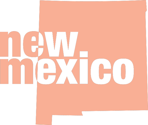 美国国家新墨西哥地图排版图片下载