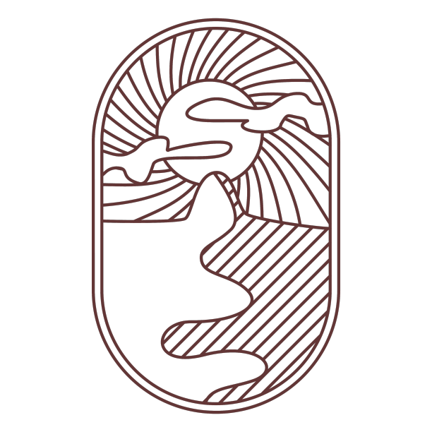 粉红色的沙漠日落波西米亚标志沙滩日落图片下载