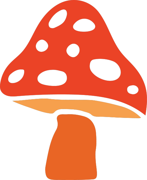 剪出蘑菇图片下载