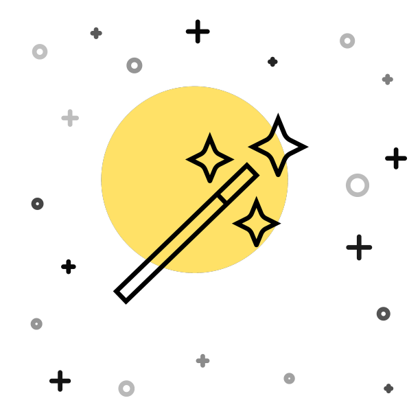 黑线照片修饰图标隔离上图片下载