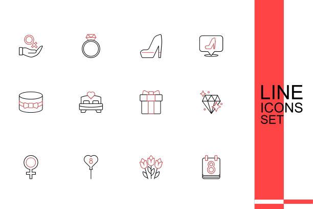 设置线日历与3月8日花郁金香图片下载