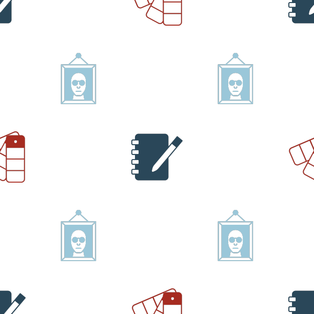 设置调色板指南笔记本和图片图片下载