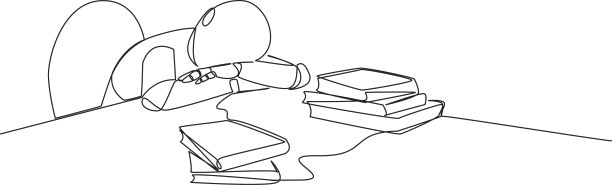 单连续划线智能机器人图片下载