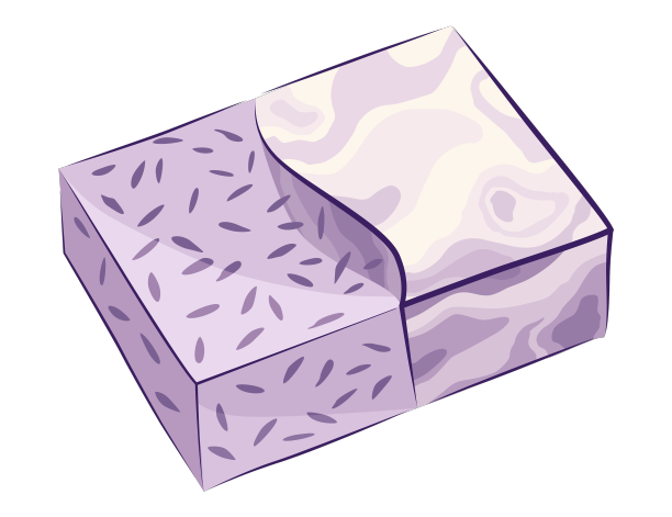 薰衣草皂条手工天然皂香图片下载