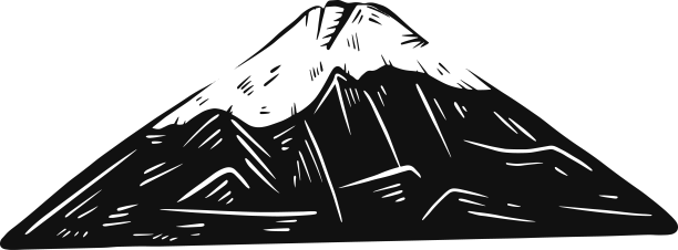 富士山是黑白的图片下载